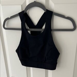 lululemon athletica Black Racerback Sports Bra